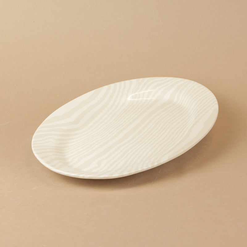 Oatmeal & White Large Platter