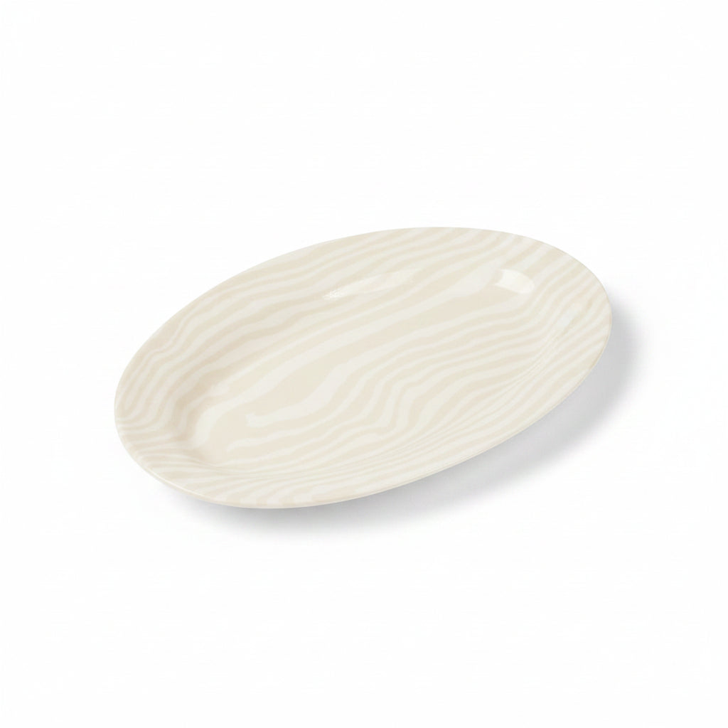 Oatmeal & White Small Platter