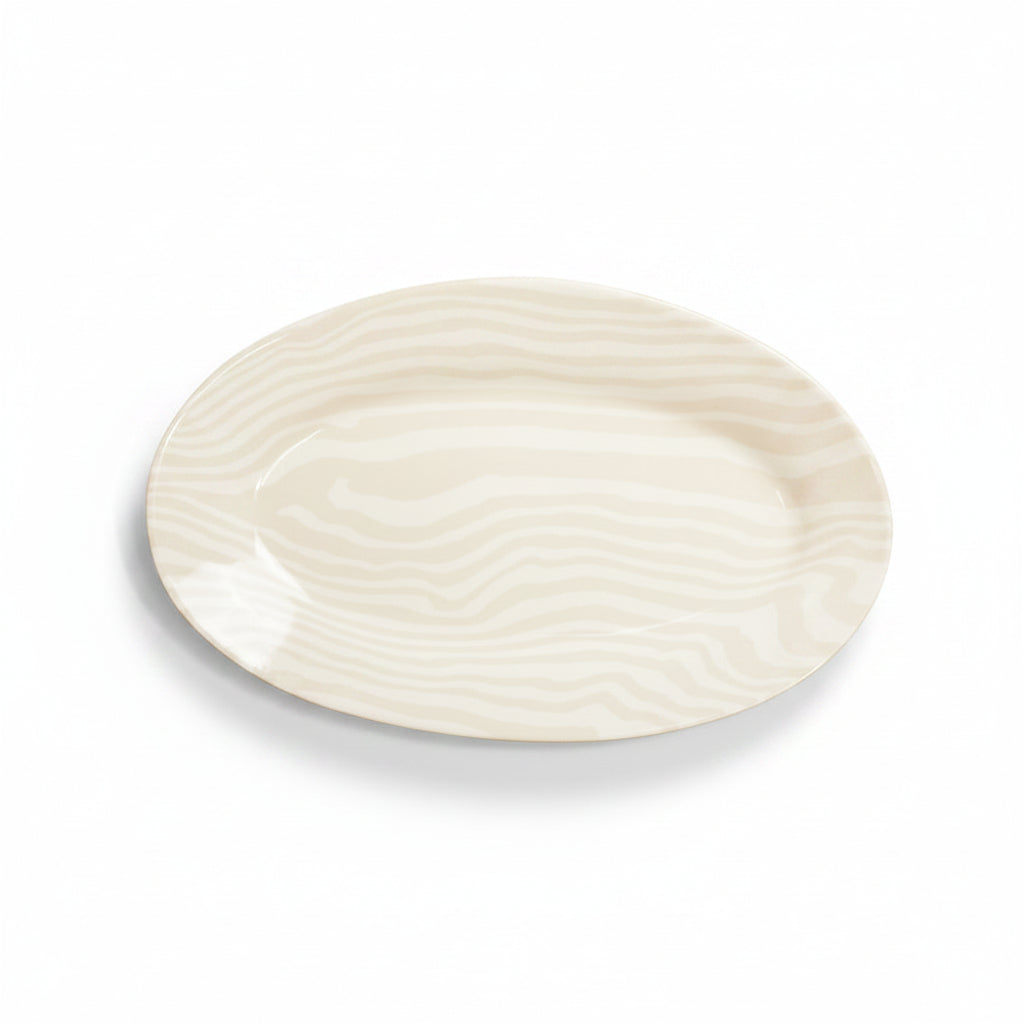 Oatmeal & White Small Platter