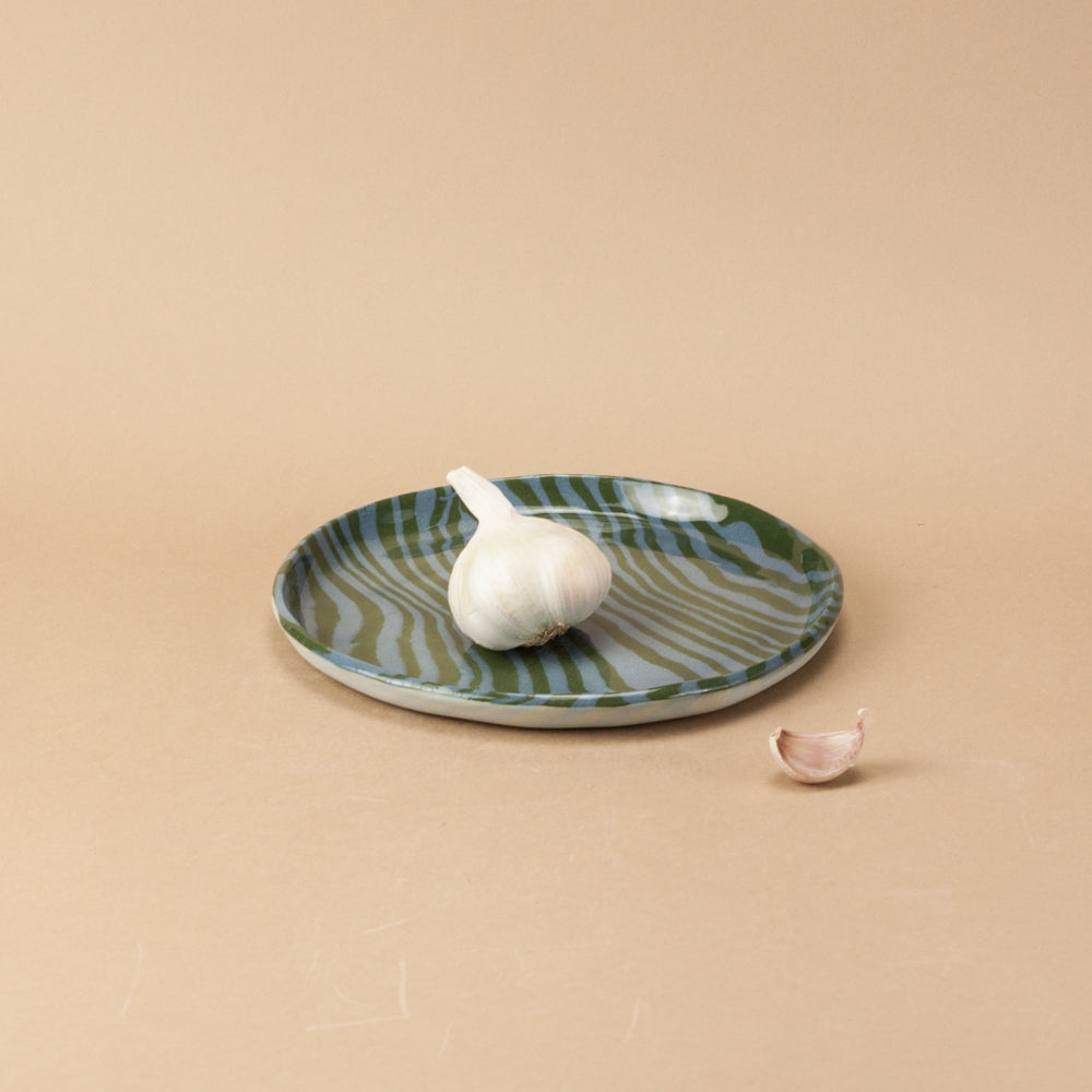Green & Blue Side Plate