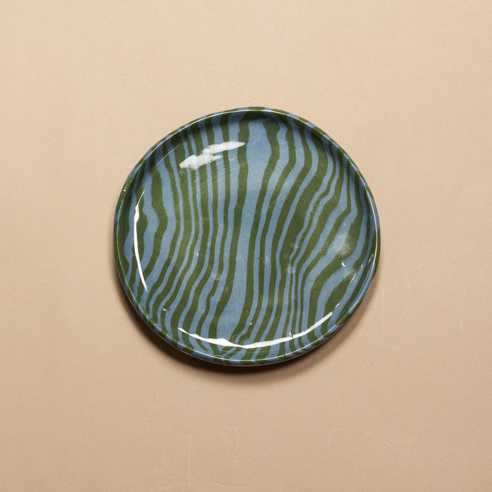 Green & Blue Side Plate