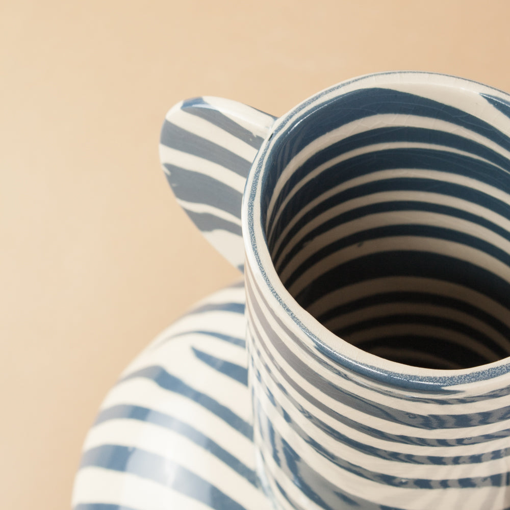 Blue and White Maxi Profumo Vase