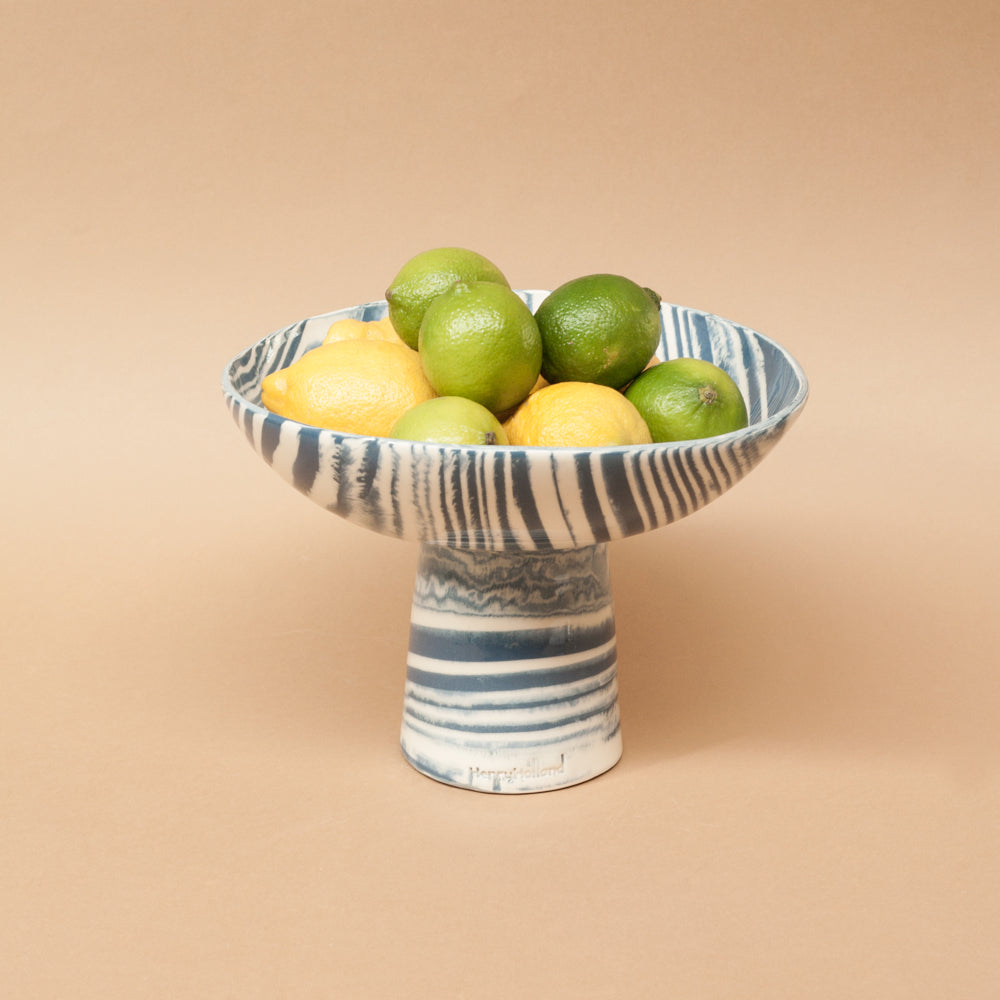 Blue & White Medium Chalice Bowl